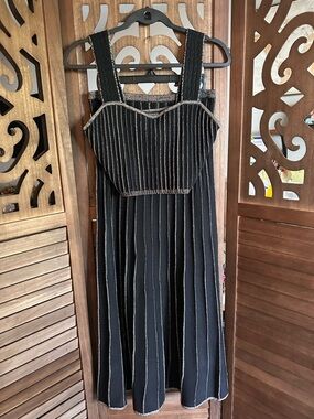 MINKPINK Black w/ Gold Trim 2-piece set- Size M